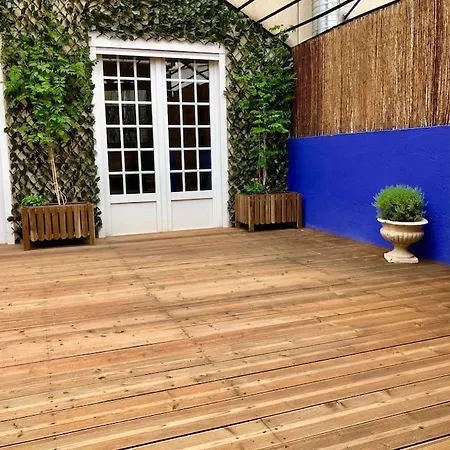 Charming Terrace Flat Center And Trendy Location Lizbona