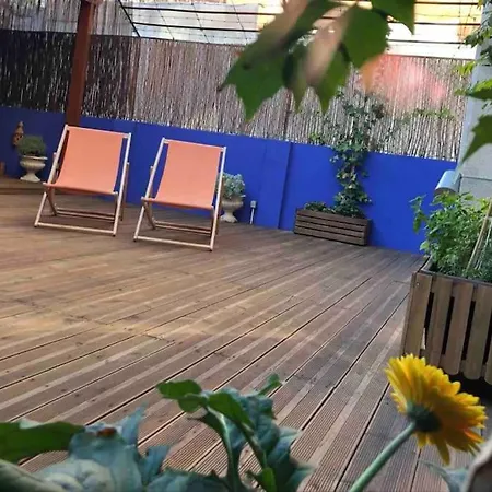 Charming Terrace Flat Center And Trendy Location Appartement